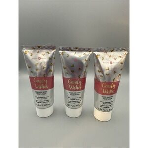 Beyond Belief Candy Wishes NEW SEALEDHand & Body Moisturizer (3) 2.25oz bottles.